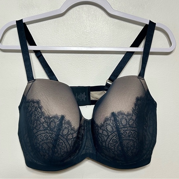 ThirdLove Eyelash Lace Demi Bra Size 42E - Picture 3 of 11